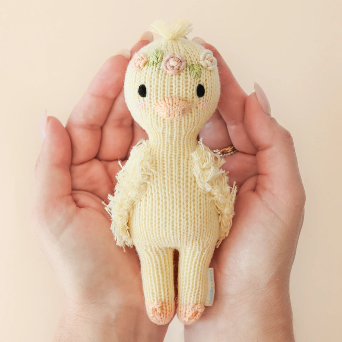 Tiny Flora the duckling