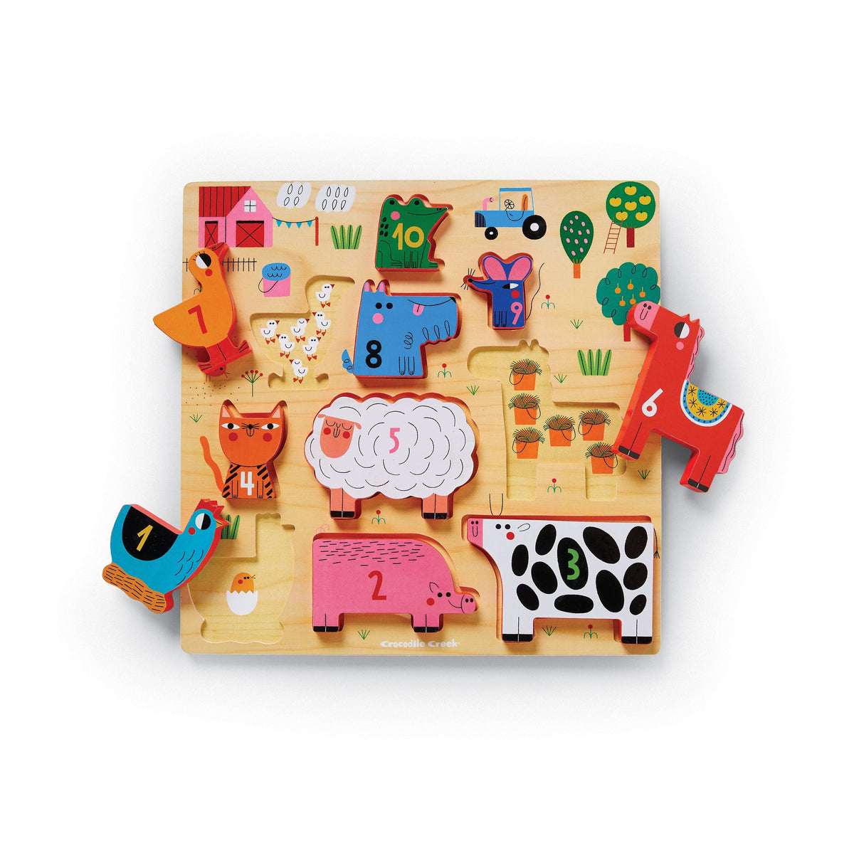 Stacking Barnyard Puzzle