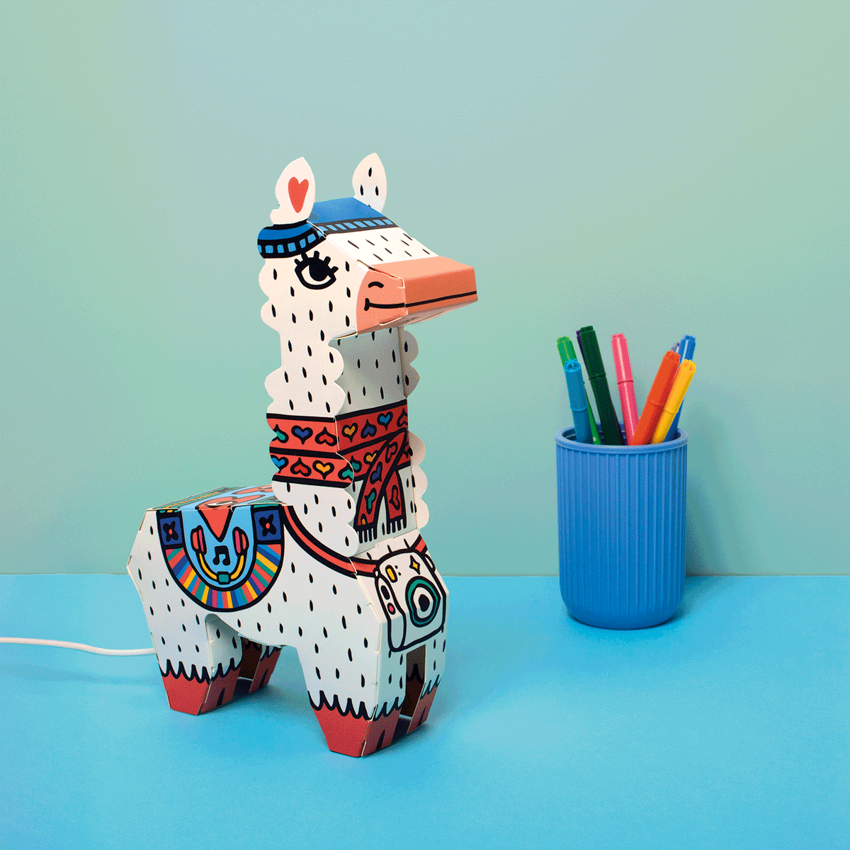 Llama- 3D Lamp Kit