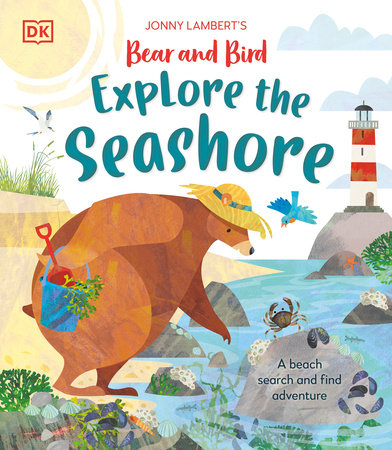 Bear and Bird Explore the Seashore