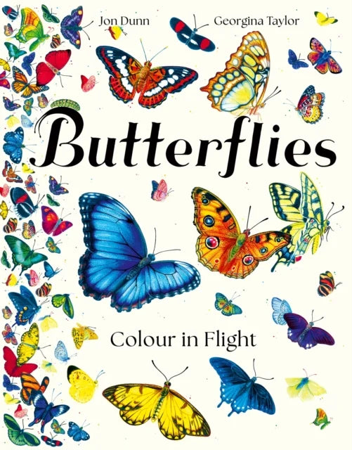 Butterflies Color in Flight