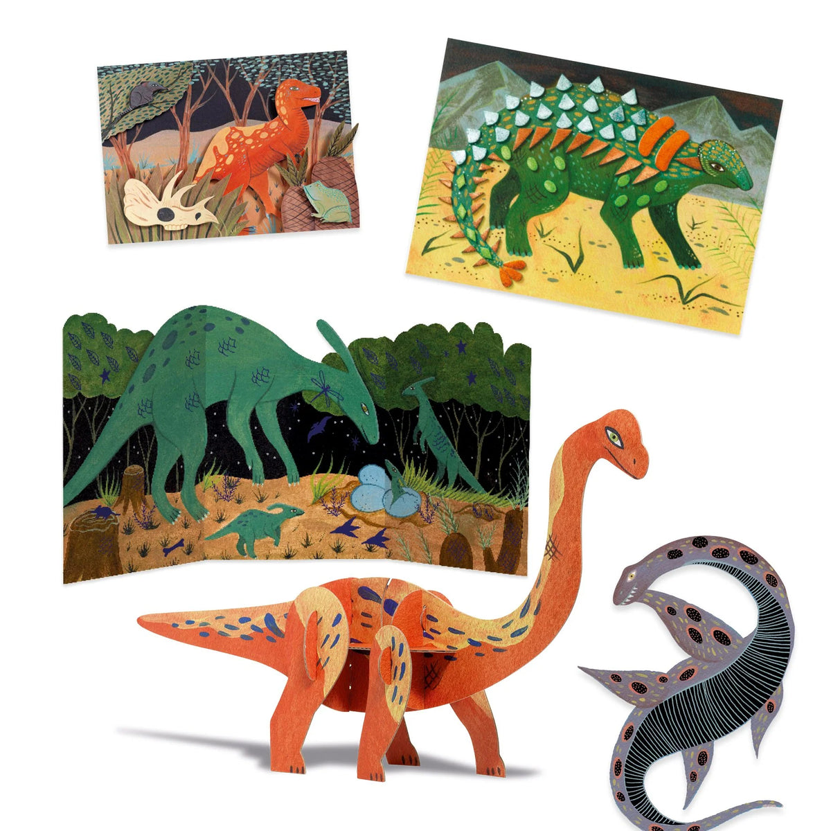 Multi Activity Dino Art Kit
