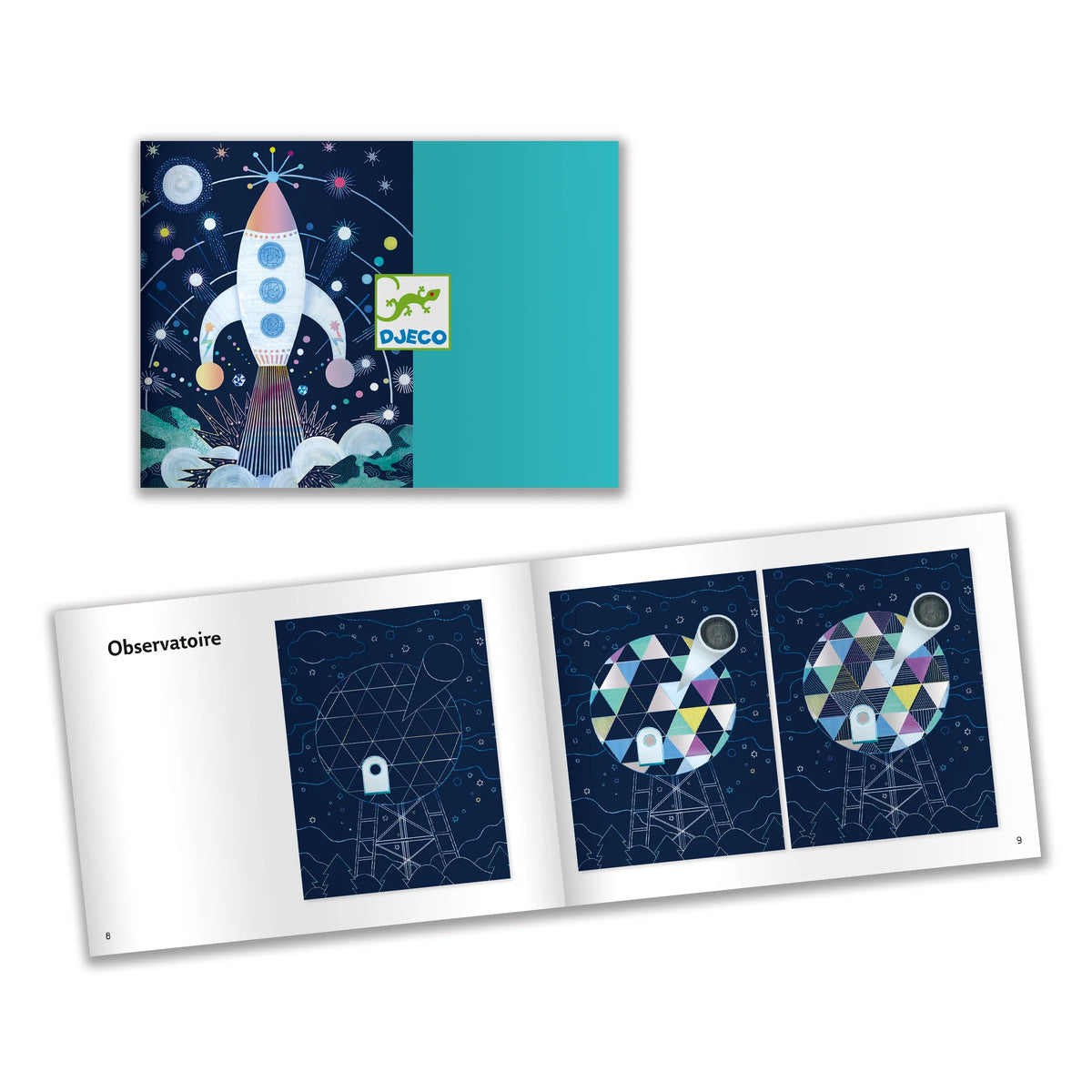 Cosmic Mission Scratch Card Set
