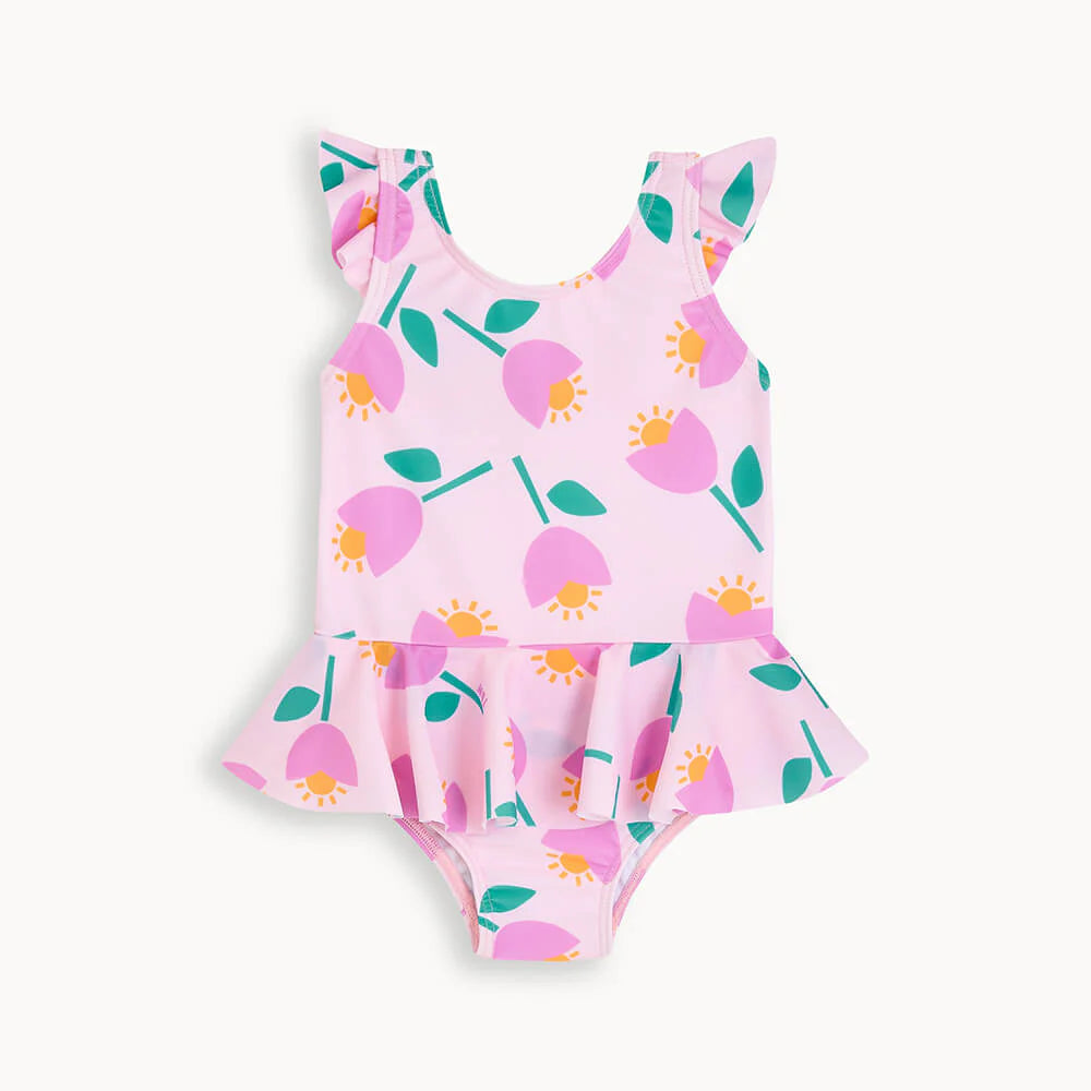 Pink Tulip Baby & Kids Frill Swimsuit
