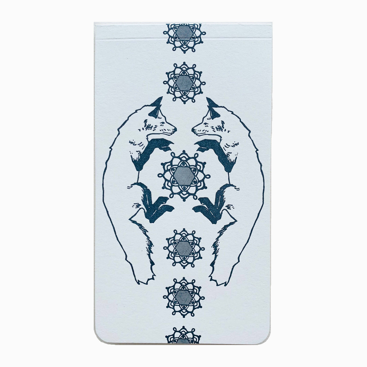 Fox Pattern -Small Jotter